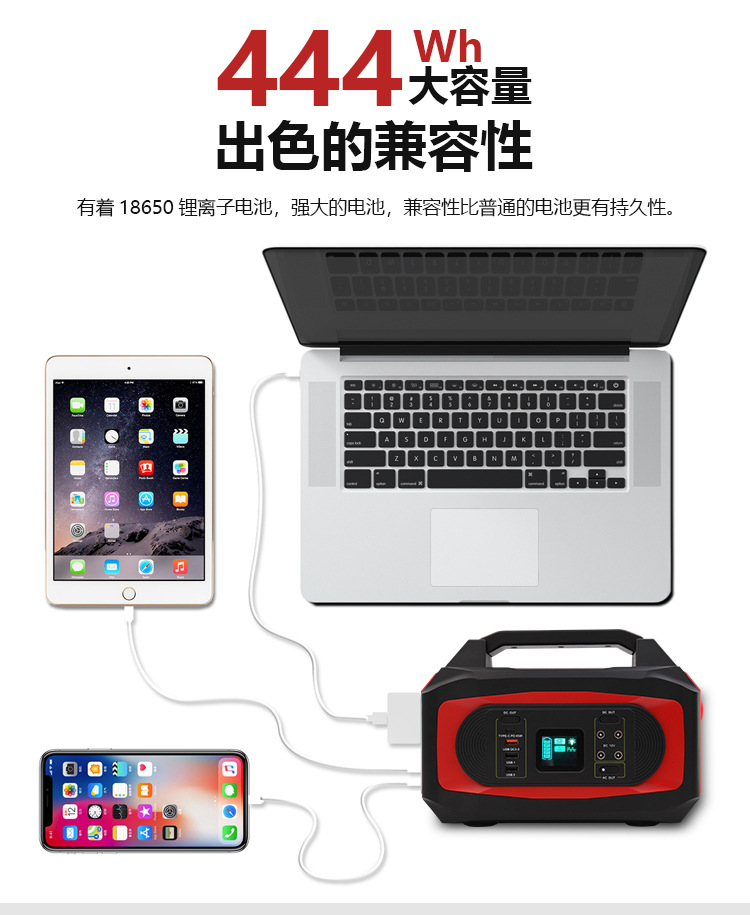 G518新款便携大功率交流220V储能电源_06