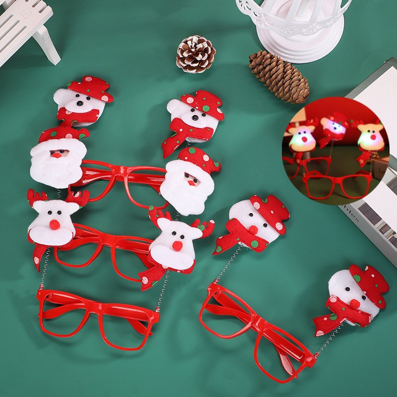 cartoon Christmas glasses for children and adults
