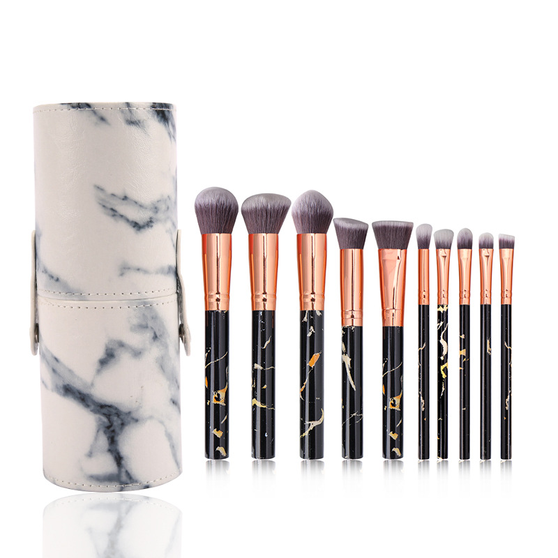 Fashion Marble-pattern Makeup Brush Sets Wholesale Nihaojewelry display picture 9