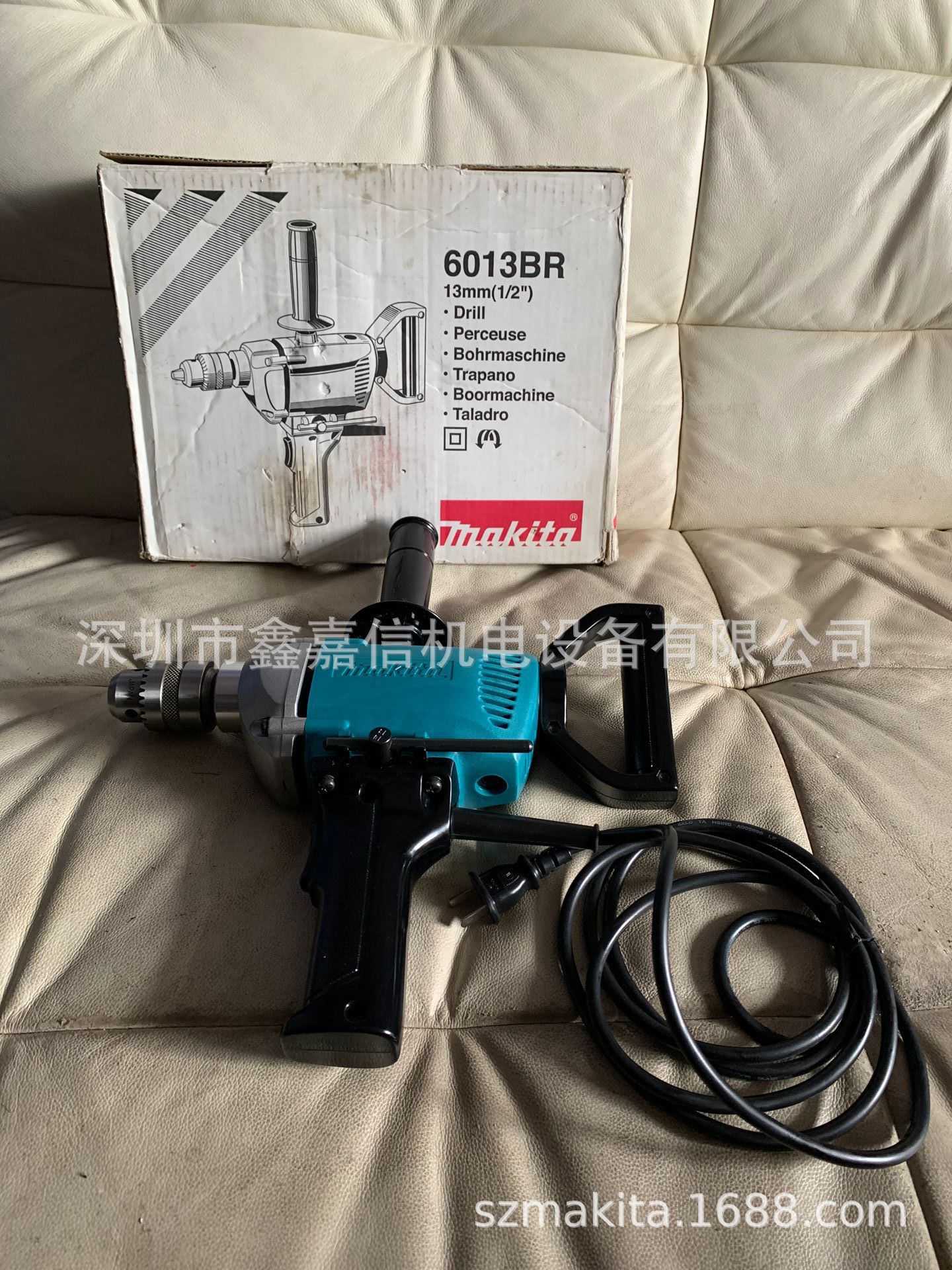 现货批发日本 MAKITA牧田 工业级电钻6 013BR