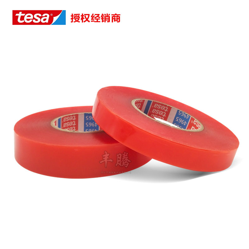 德莎tesa4965强力双面胶带应用于汽车电子家装行业耐高温透明胶带