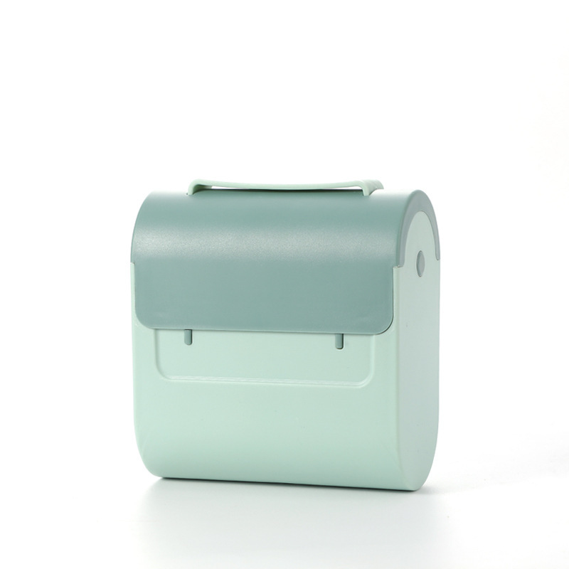 Dispositivo para pegar el cabello Verde + 2 rollos de papel