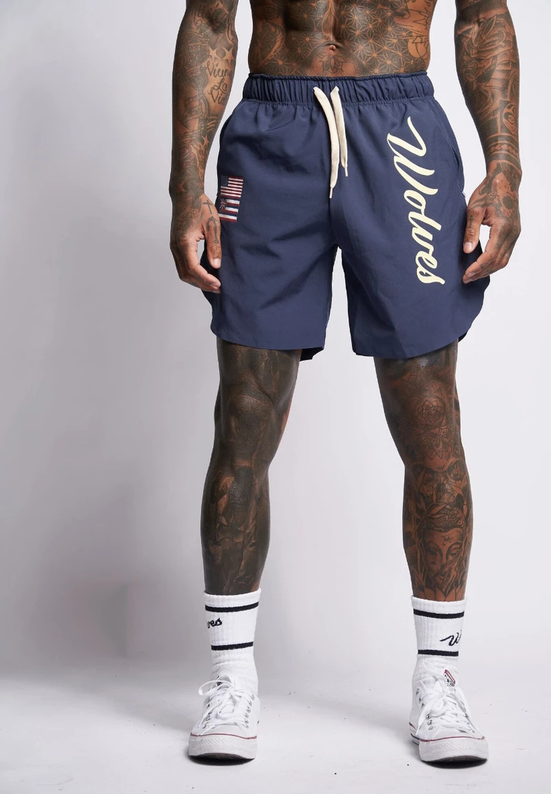 Men's Sports Shorts Breathable Quick Dry Gym Fitness Joggers_voghion.com