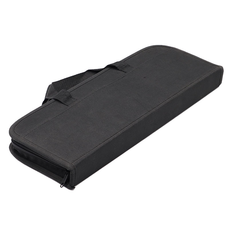 Profesional de acero inoxidable para hornear set 8-piece hogar aparato portátil al aire libre mango de madera bolsa de tela herramienta de barbacoa Accesorios