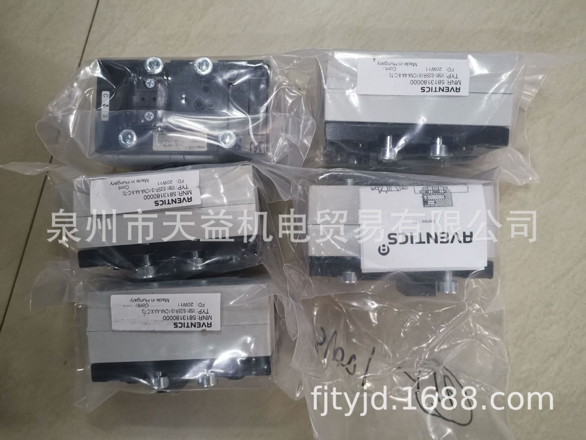 5813180000换向阀-天益机电供应液压气动气动控制元件