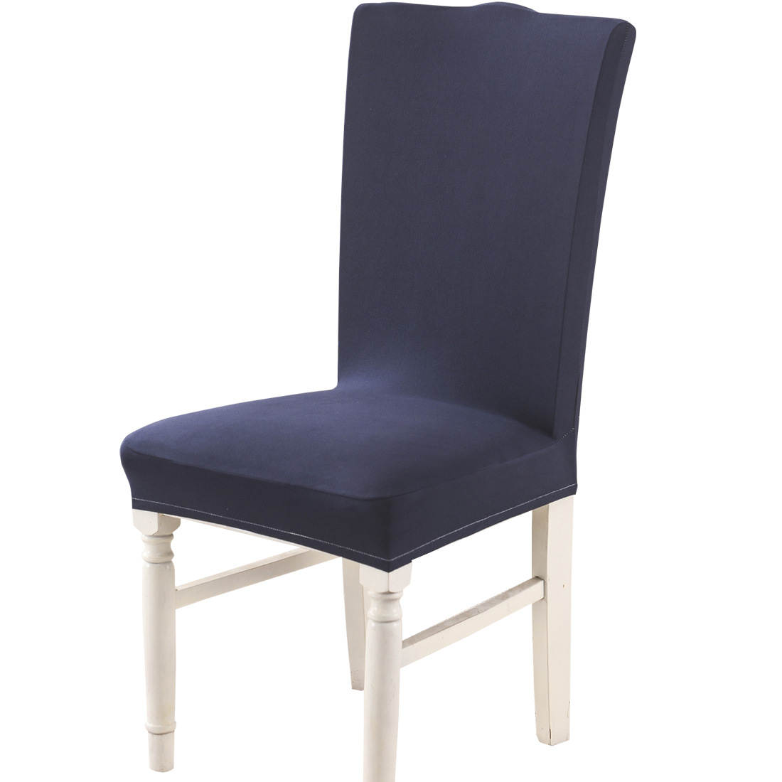 跨境英文版纯色椅子套罩家用通用型客厅饭店酒吧弹力餐桌椅套批发