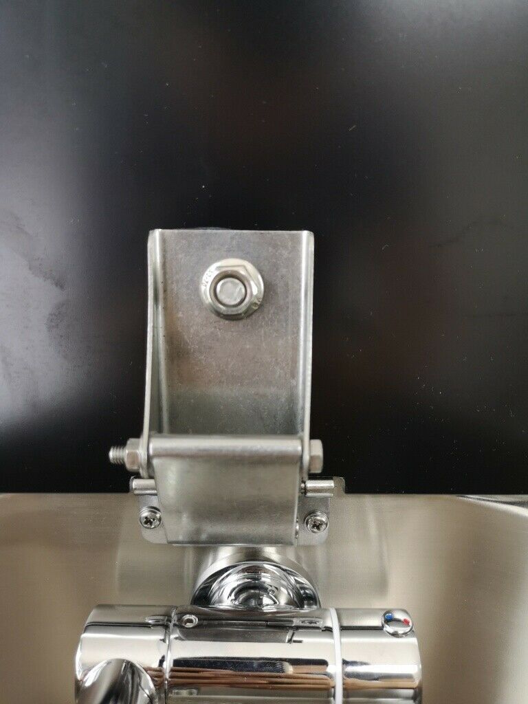 RV yate fregadero de acero inoxidable lavabo con tapa de vidrio templado 380*280*136mm GR-566B