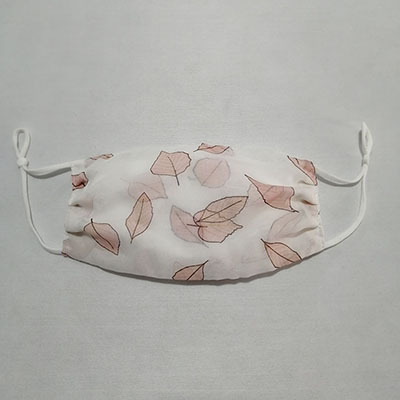 Gasa máscara transpirable protección solar protección UV a prueba de polvo cómoda dama suave floral lavable fácil respirar