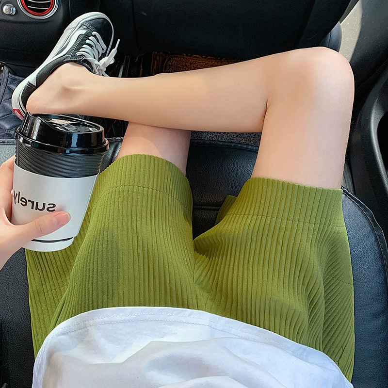 Шорты для беременных Весна-лето Брюки для беременных Летние тонкие леггинсы Верхняя одежда Модные широкие брюки с тремя точками Повседневная летняя одежда