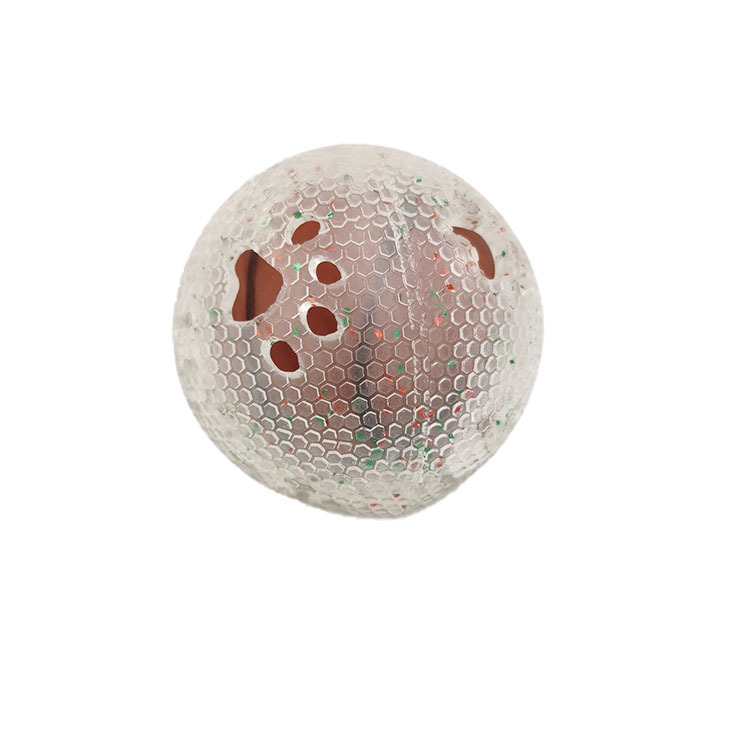 Suministro directo de fábrica juguete para perros TPR juguete para mascotas vinilo sonido Bola de juguete interactivo molar resistente a la mordedura juguete para perros