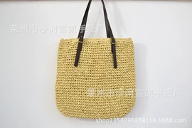 其他时尚女包;草编包;女士单肩包