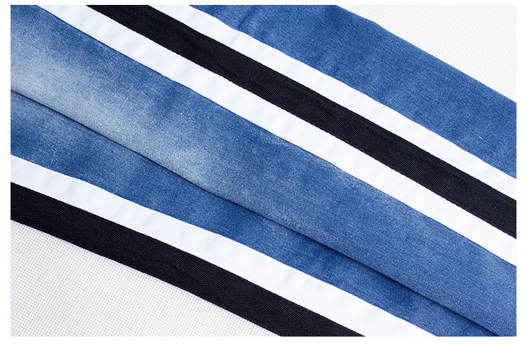 Odzież damska Wysoka talia, slim, stretch, dwustronnie wycięte dżinsy, spodnie damskie, ołówkowe spodnie_voghion.com