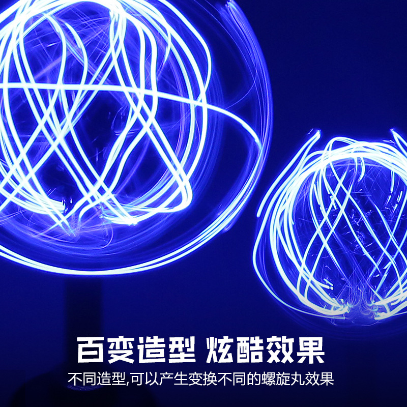 Luminous Rotating Floating Flash Ball Led Light Diy Toy