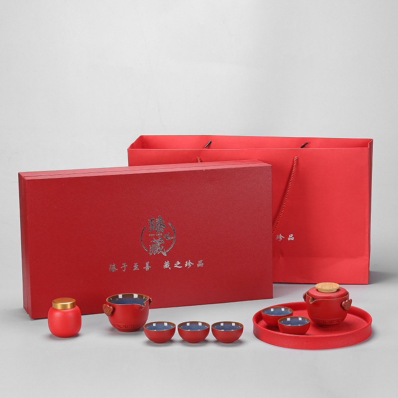 스타일 8: 최고의 선물 상자 세트 (중국 빨간색 상자)