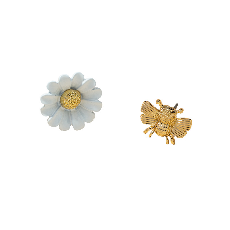 Fashion Flower Bee Earrings display picture 9