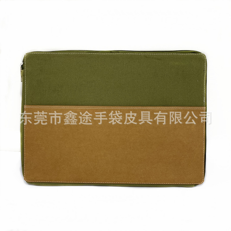 Creative Thickeneded Anti-Scratch and Shock-Absorbing Laptop Sleeve Kraft Paper Waterproof iPad Tablet Bag Wholesale