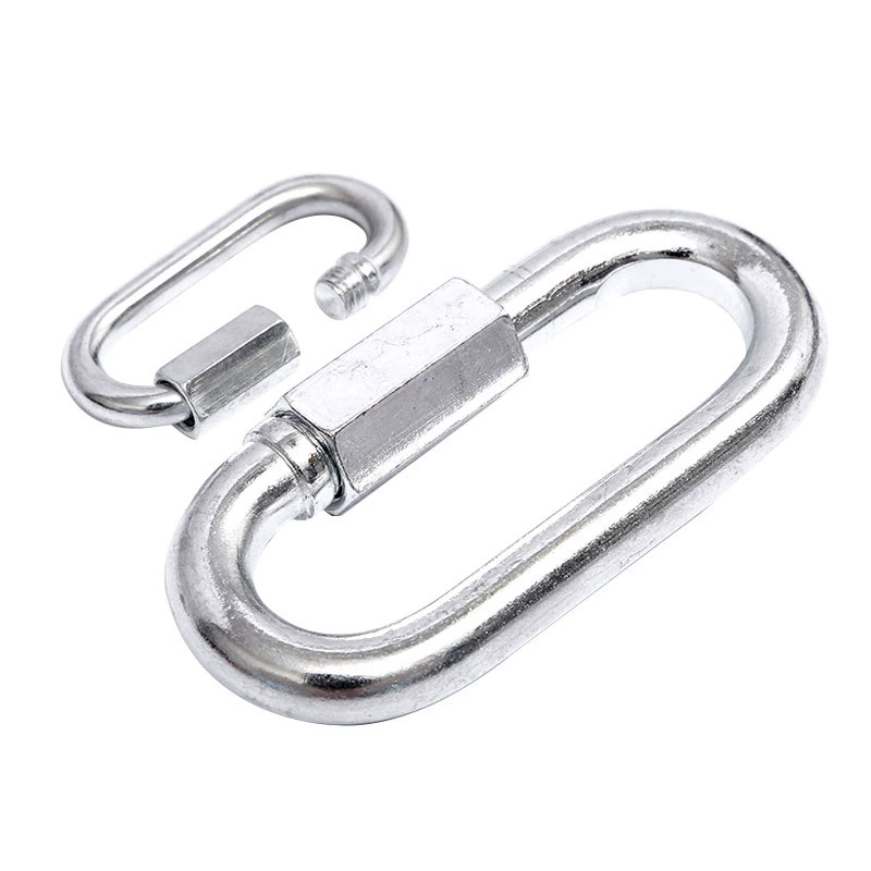 Factory wholesale fast connection ring security buckle chain connecting ring climb runway climbing buckle