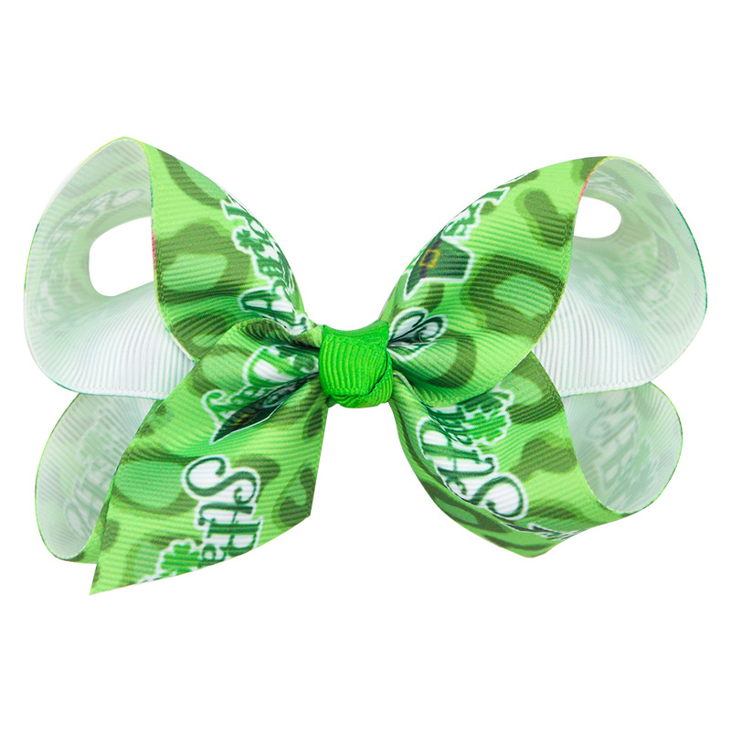 Fashion Shamrock Threaded Braid Hair Clip 1 Piece display picture 3