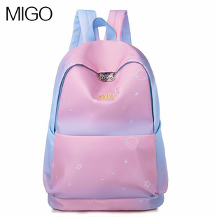 School season luminous Starry Sky schoolbag foreign trade explosions backpack Oxford cloth men's and women's shoulder bag wholesale