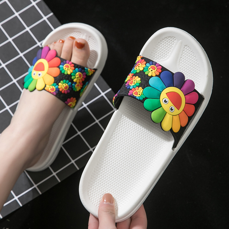 해바라기 블랙 화이트