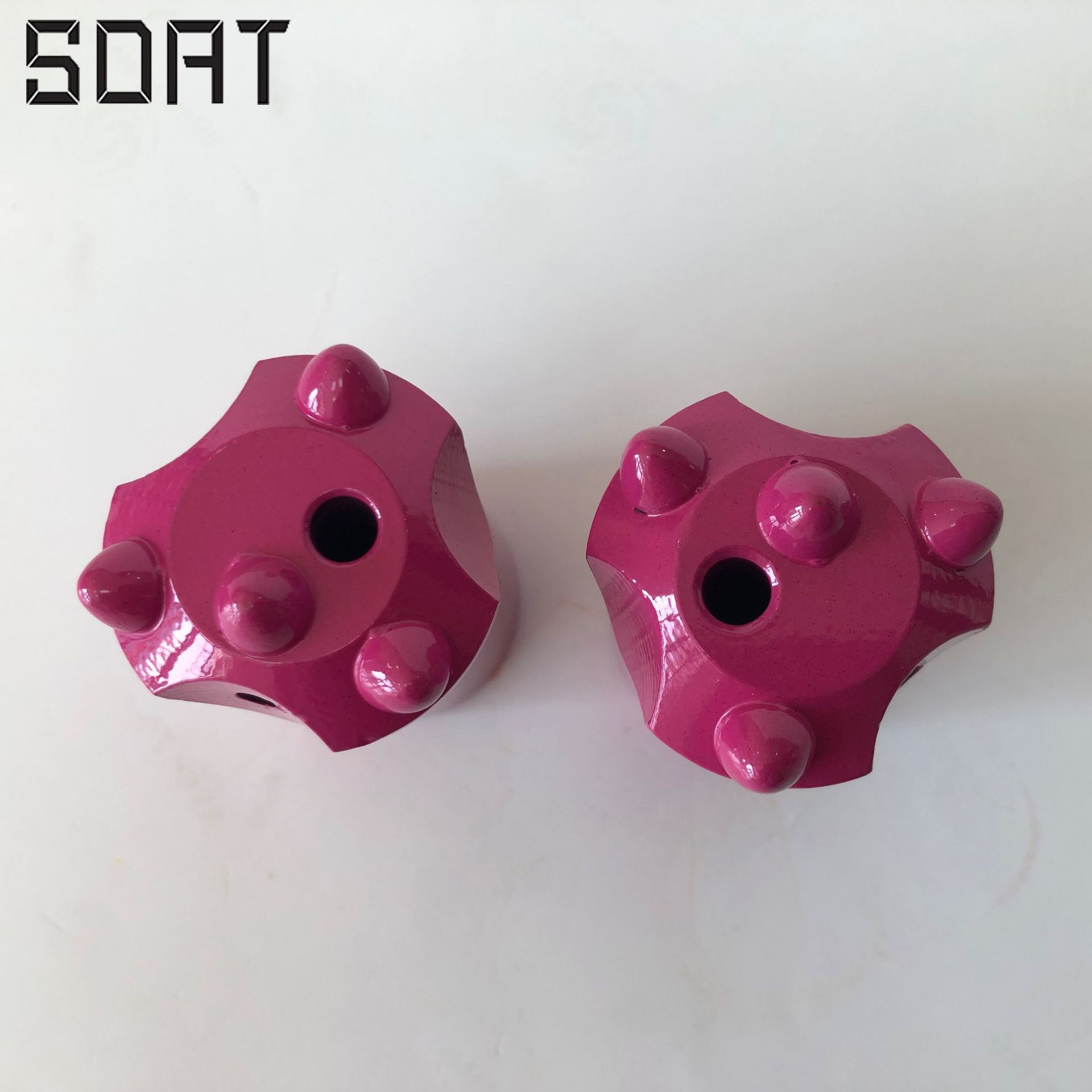 厂家直供红星 球齿钻杆 柱齿钎头 梅花钻头  冷压钻头 合金钎头