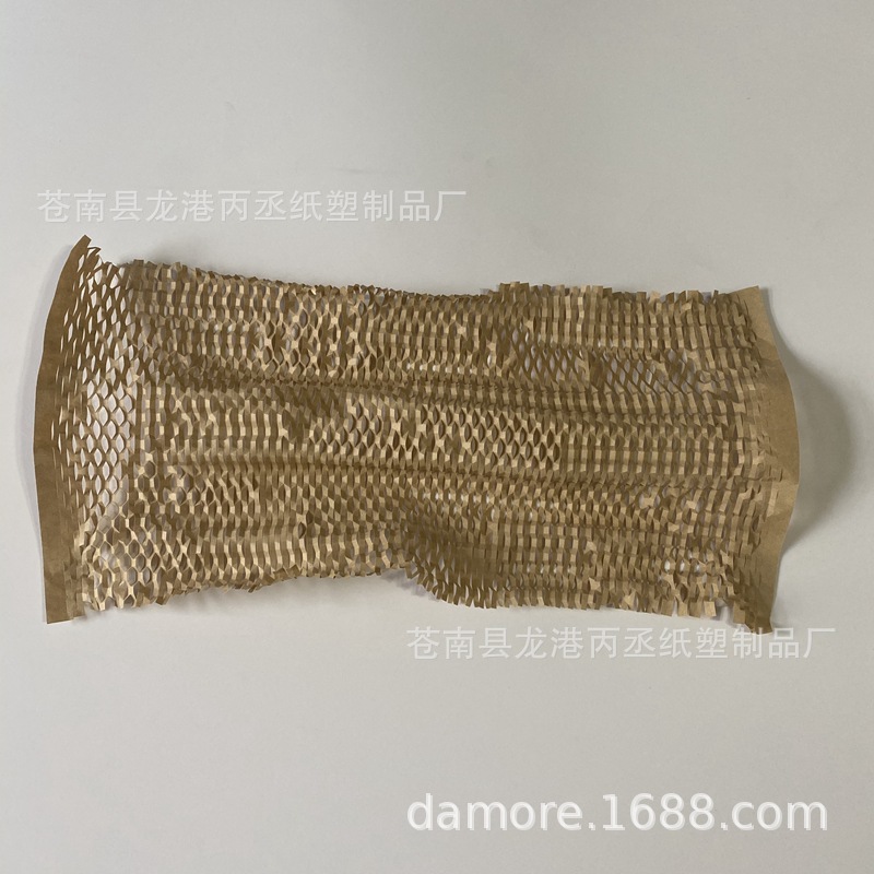 蜂窩蜂巢包裝紙 緩沖牛皮紙墊 網格紙狀 單張環保包裹填充禮品紙