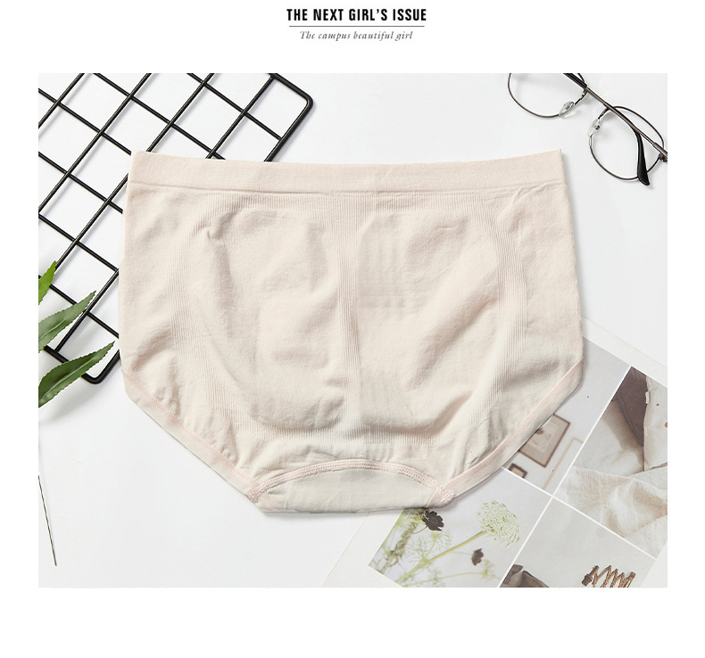 【 Two Styles 】4 pieces of boxed graphene underwear for women, breathable, high-elasticity, wrinkle-free, quick-drying briefs for ladies detail image 15