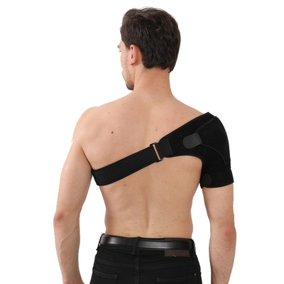OK布運動綁帶護肩防護可調節護肩帶運動肩膀防護單肩拉傷護肩批發