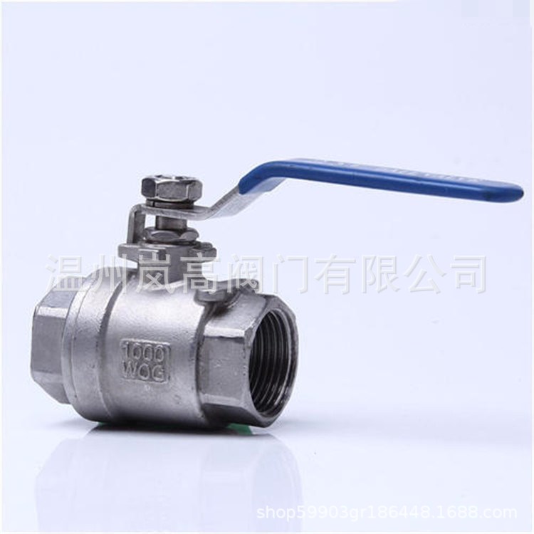 供应蝶阀 316不锈钢材质 内螺纹连接 Q11F-16R 可按需定制 DN100