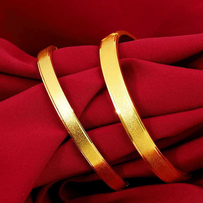 沙金吊坠镶嵌和田玉龙柱白玉古法金女士款吊坠龙凤挂坠