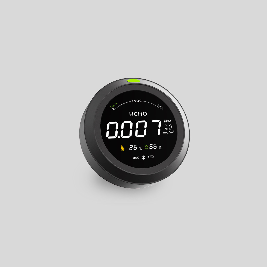 新品測小菲五合壹藍牙甲醛檢測儀有害氣體TVOC監測PTH-1