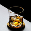 Whiskey Cup Quartet whiskey foreign wine glass beer glass glass wine glasses bar prier -based diamond cut noodles