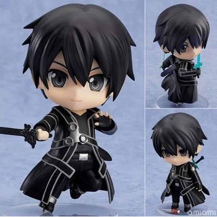 Фигурка (Sword Art Online) Кирито Q-версия 295, смена лица, чиби, в коробке