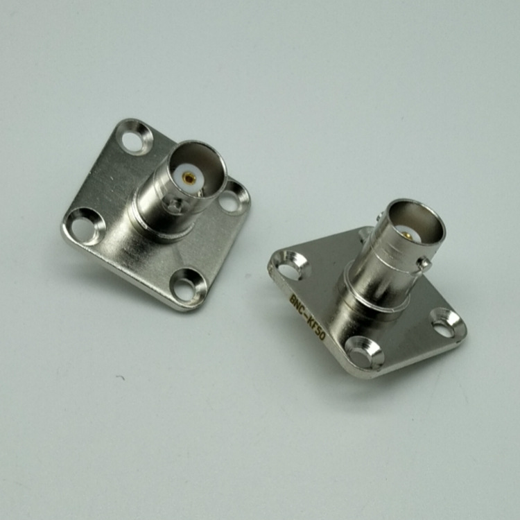 射频同轴连接器 BNC-50KF25*25法兰