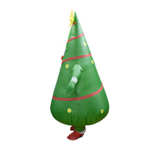 聖誕樹人偶跨境聖誕節卡通服裝亞馬遜產品派對玩具廠家聖誕充氣服