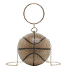 Spherical cute handheld bag strap, chain, dress, 2020, food bag, internet celebrity, chain bag