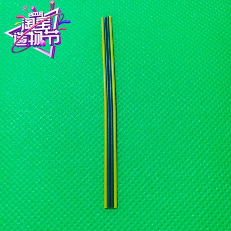 厂家直销 NP环保裸铜电子线 黄绿绿黄彩排线 4P端子连接线束加工