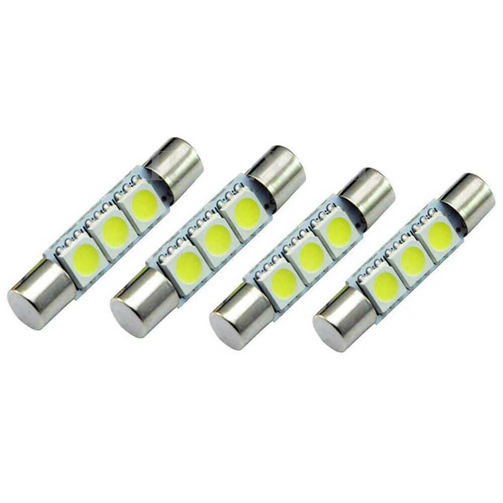 5050 3SMD31MM lámpara de lectura LED para automóviles cabeza plana doble punta luz de techo espejo en stock