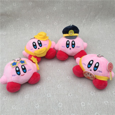 星之卡比卡通动漫游戏毛绒公仔玩具女背包包挂件挂饰礼品外贸热卖