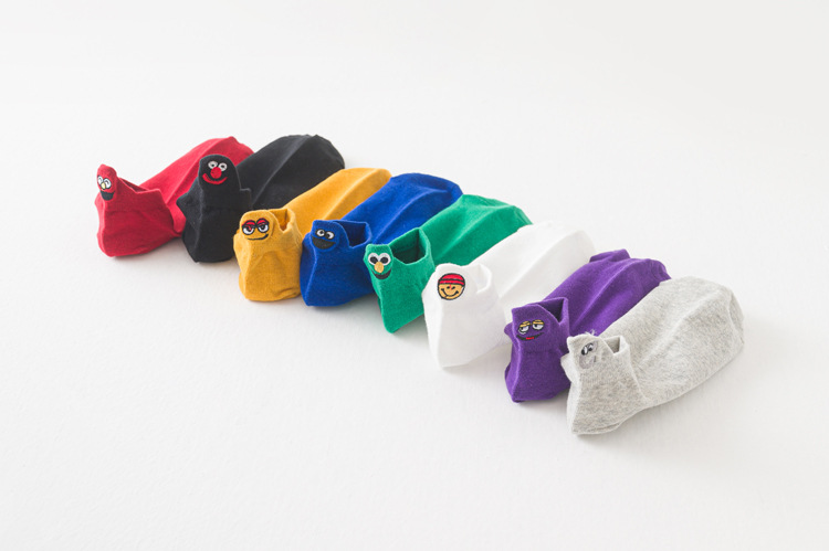 袜子女夏短袜日系浅口卡通船袜