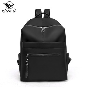 zhenli 时尚包2020 逛街场景软面女生双肩包 跨境潮流独立站背包