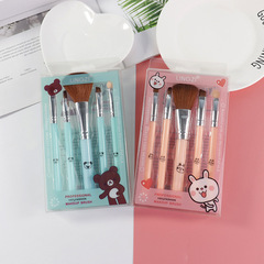 廠家供貨5支化妝刷 彩妝美妝工具超柔軟腮紅刷眼影刷貨源批發