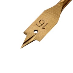 6-Piece Hex-Shank Hanging Pouch Set for Titanium Woodworking Flat Drill Bits Set Woodworking Eye Hole Drill 10-25mm Woodworking Drill