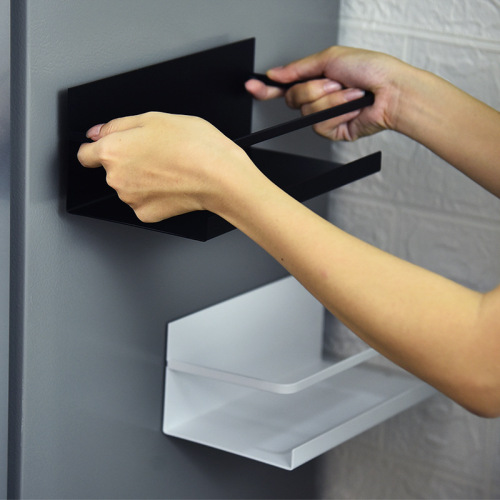 Kitchen refrigerator storage rack, magnetic refrigerator side hanging rack, storage rack, no punching side wall storage rack