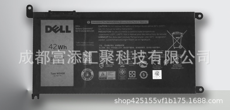 For DELL DELL 13 7368 14-7460 15 7560 P66F WDXOR notebook battery
