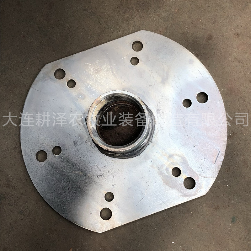 喷灌机配件 悬臂管末端端帽法兰 3/4"丝座