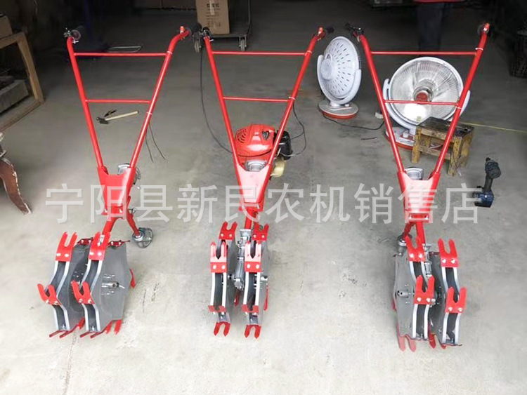 湖南地区用水稻田除草机水稻打草机稻苗打草机汽油机动力操作简单