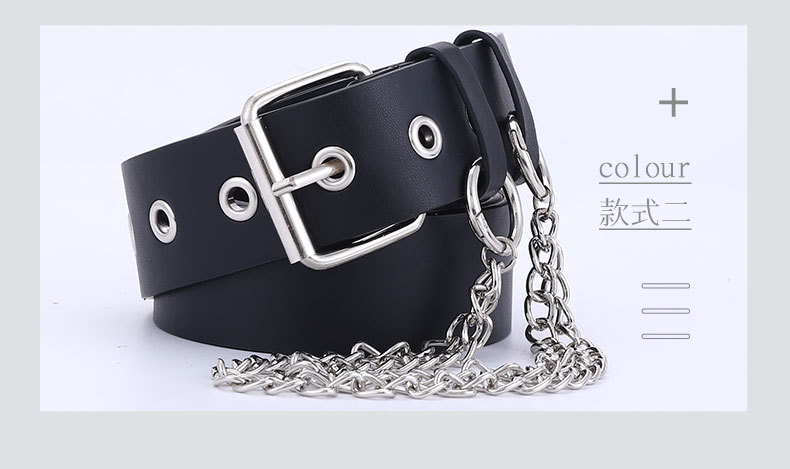 New Chain Decoration Pierced Eye Belt Ladies Fashion Hanging Chain With Corn Eye Belt Wholesale Nihaojewelry display picture 12