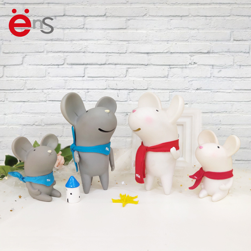 老鼠存钱罐搪胶储蓄罐创意摆件Mic迷你玩偶厂家直销礼品批发定制|ms