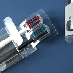 RAOYI Imported High-End Couple's Toothbrush, Two-Packs Cleaning and Care Soft Bristle Black and White Manual Toothbrush Wholesale